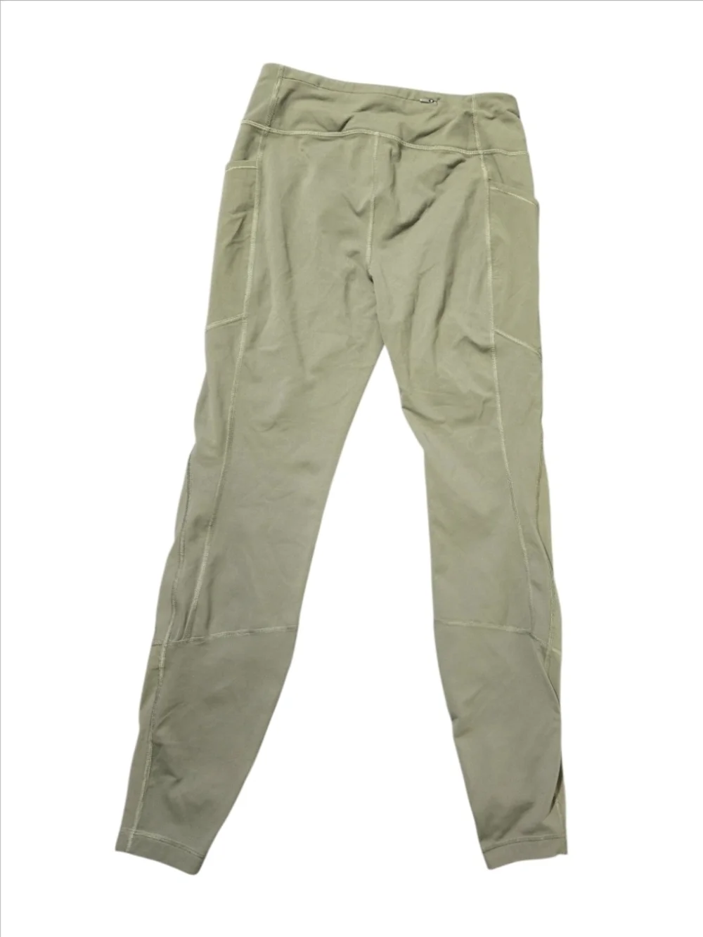 DULUTH TRADING CO Avant Garden Women’s Leggings Olive Green Activewear Size XS